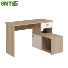 Precio de fábrica blanco del escritorio / de la tabla del ordenador del color de madera natural